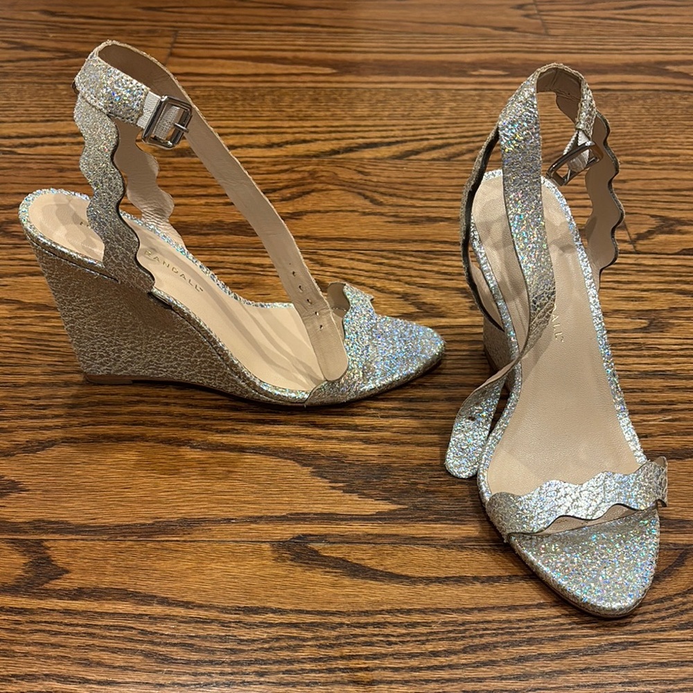 Loeffler Randall Silver Wedges